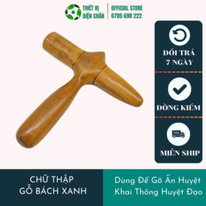 Bấm Huyệt Chữ Thập Bằng Gỗ