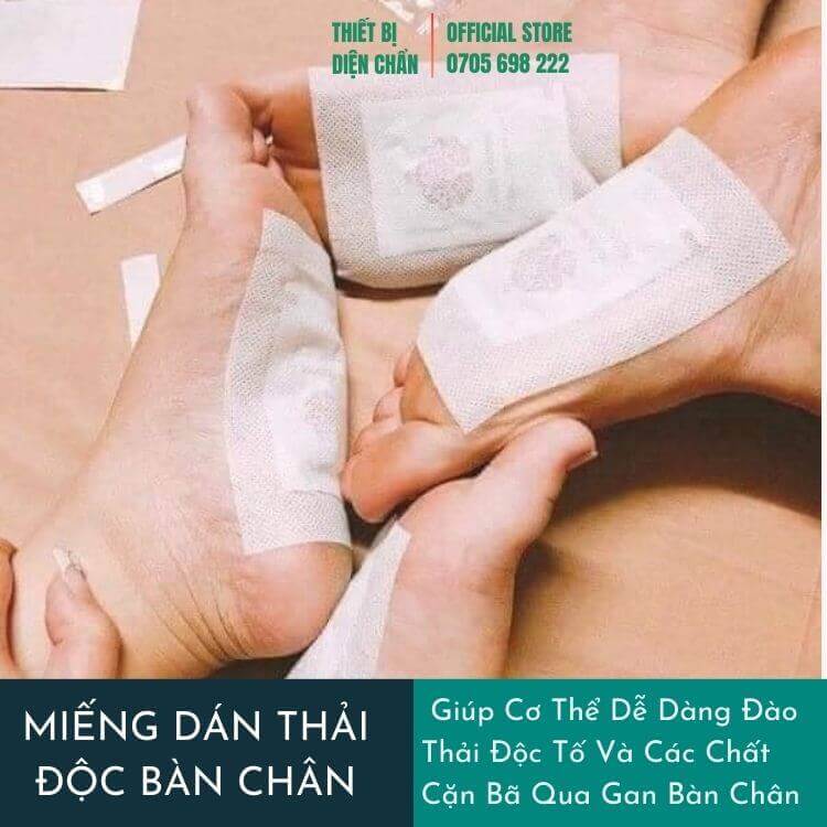 Dán Thải độc bàn chân