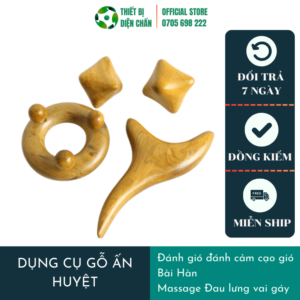Combo 3 dụng cụ bấm huyệt massage