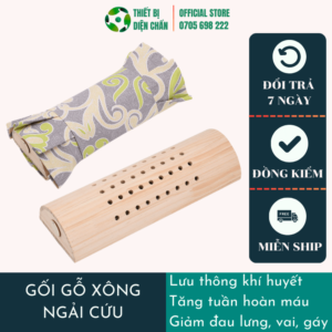 GỐI GỖ XÔNG NGẢI CỨU