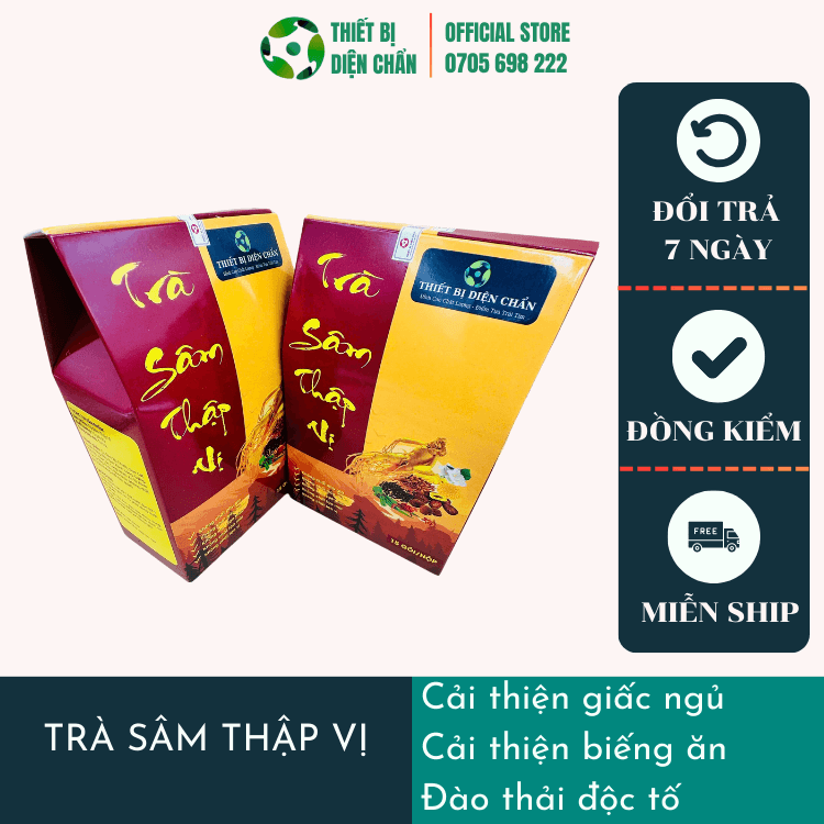 Trà Thảo Mộc Thập Vị