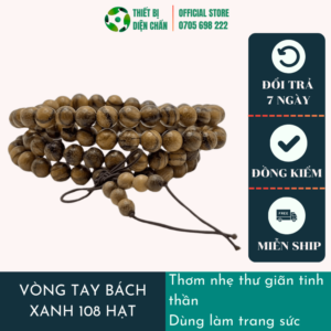 Vòng Tay Bách Xanh 108 Hạt