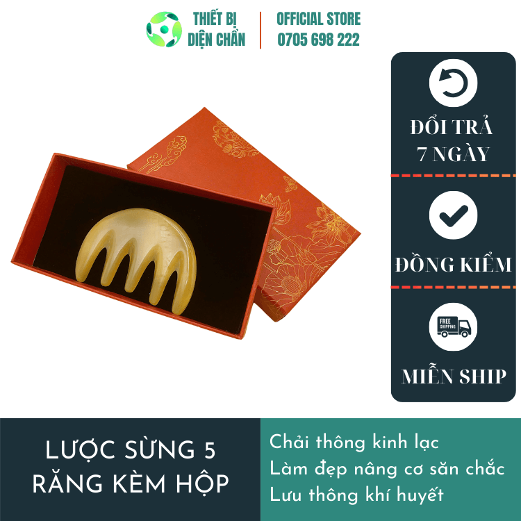 lược sừng đa năng