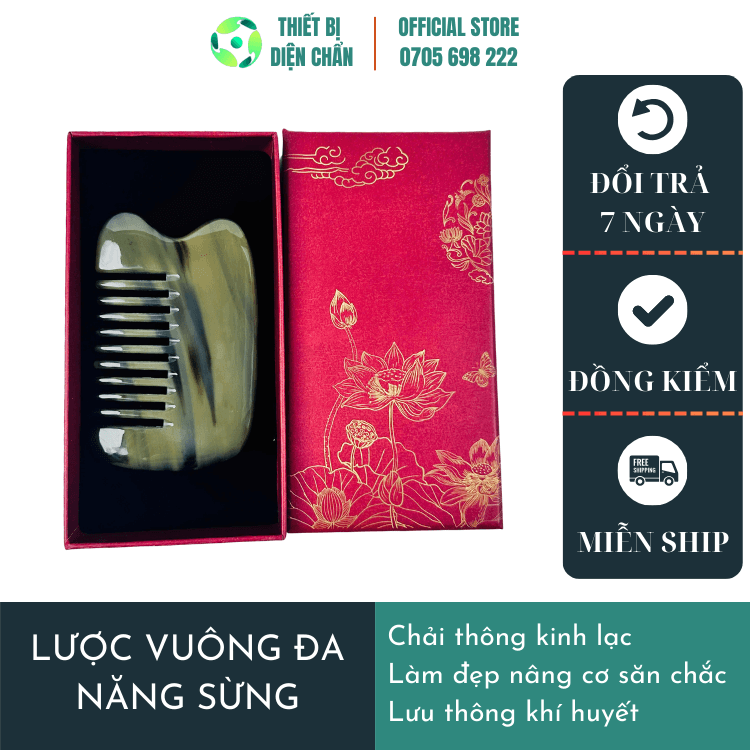 lược sừng đa năng