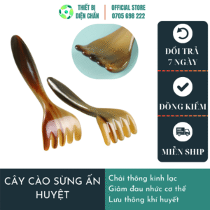 cây cào sừng ấn huyệt