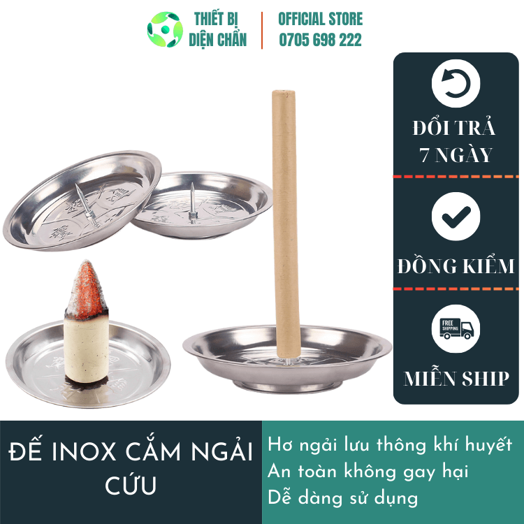 Đế cắm nhang inox