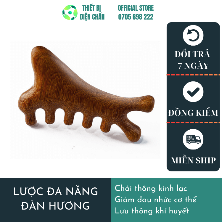 lược gỗ đàn hương