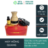 máy đá nóng hồng quang có viên đá nóng