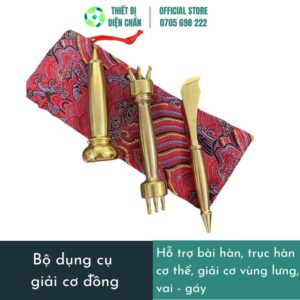 Bộ Dụng Cụ Giải Cơ Đồng Diện Chẩn – Hỗ Trợ Giảm Đau Vai Gáy, Lưng Hiệu Quả Tại Nhà